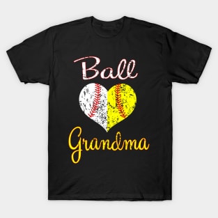 Softball Grandma Shirt - Baseball Mom T-Shirt